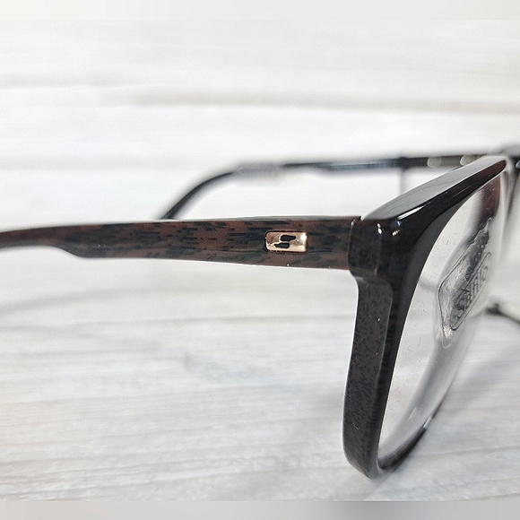 Authentically Vintage Safilo Eyeglass Frame Prescription-ready, Brown/Black NEW - Picture 2 of 6